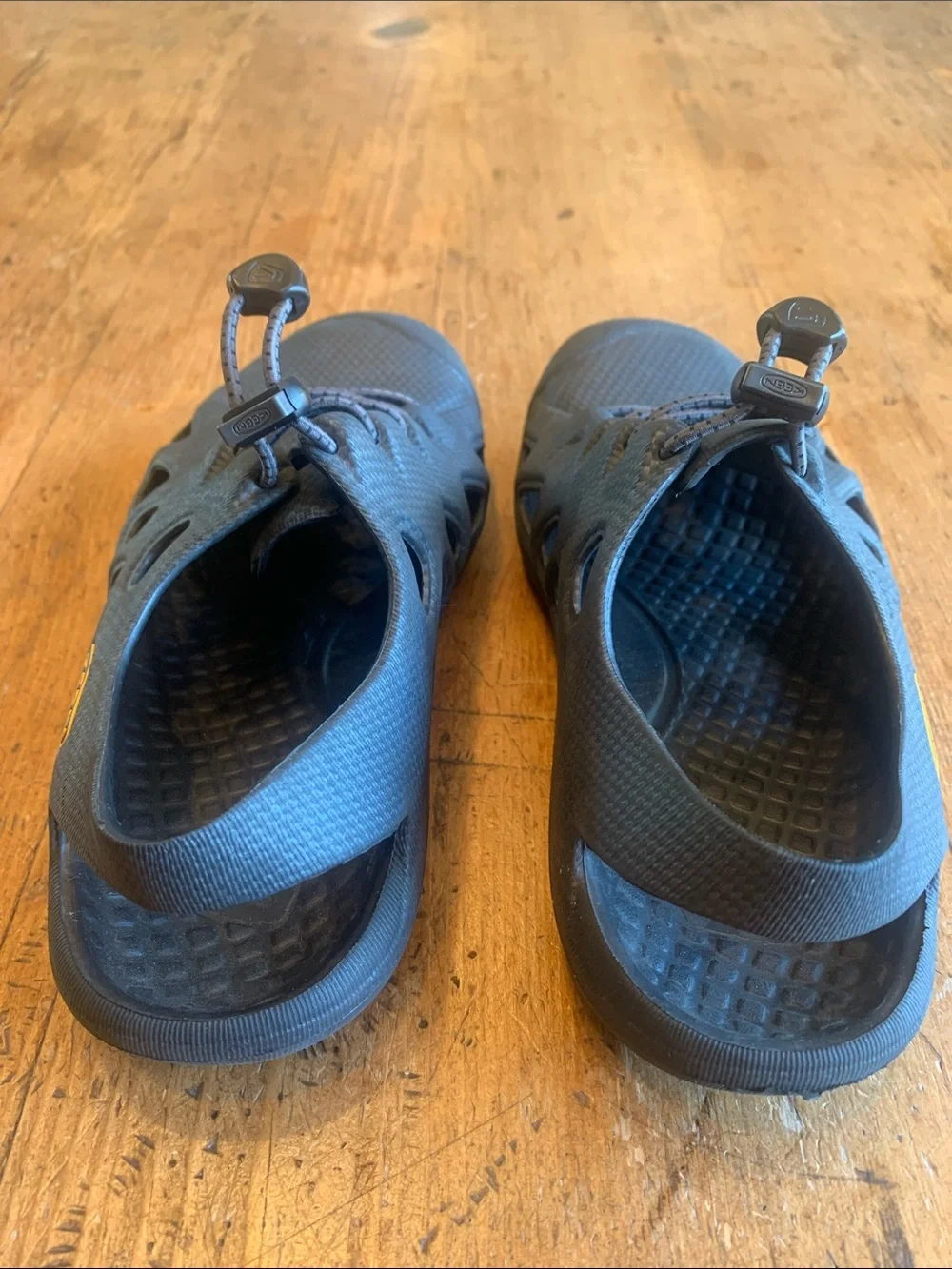 KEEN Kids Black Closed-Toe Water Shoes
